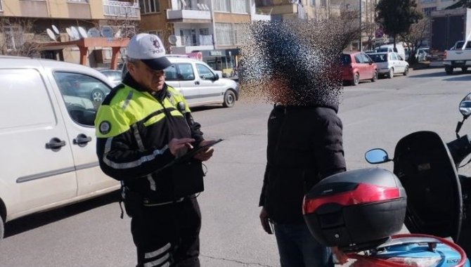Gaziantep’te Motosiklet Denetimi Yapıldı