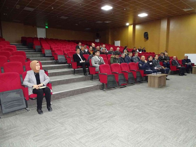 Hisarcık’ta İ̇l Afet Ve Risk Azaltma Planı Toplantısı