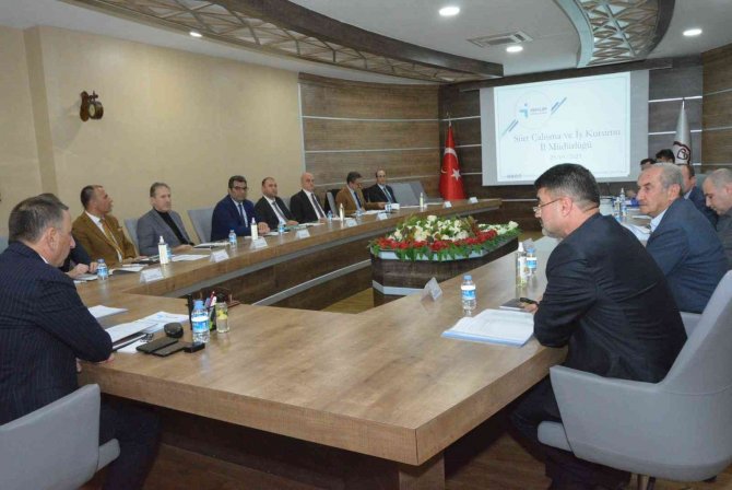 2023 Yılı 1. Dönem İl İstihdam Ve Mesleki Eğitim Kurulu Toplantısı Yapıldı