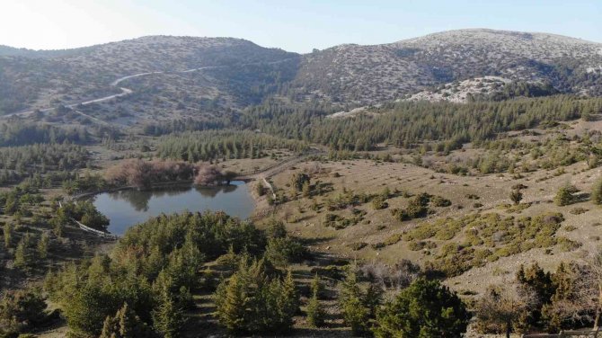 Geçen Yıl Karla Kaplanan Spil, Bu Yıl Aynı Gün Kara Hasret Kaldı