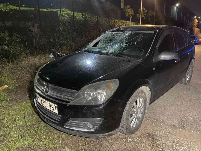 Otomobilin Çarptığı Vatandaş Ağır Yaralandı