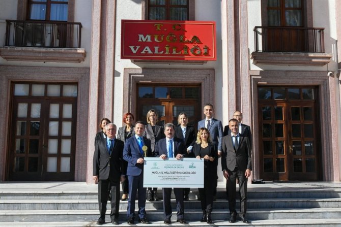 Muğla, Mavi Yeşil Okullar Projesinde Türkiye Üçüncüsü Oldu