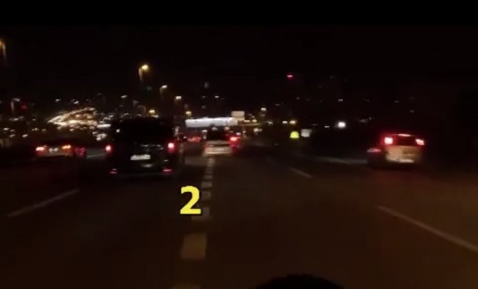 E-5 Karayolu’nda “Makas” Terörü Kamerada: Sürücüye Ceza Yağdı