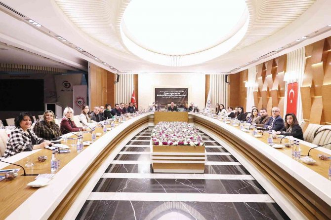 Özel Eğitim Ve Rehabilitasyon Merkezi Sektörü Temsilcileri Ato’da Bir Araya Geldi