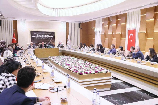Özel Eğitim Ve Rehabilitasyon Merkezi Sektörü Temsilcileri Ato’da Bir Araya Geldi