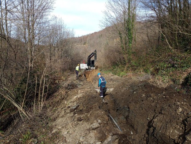 Sapanca’ya 2 Bin 500 Metrelik Yeni İçme Suyu Hattı
