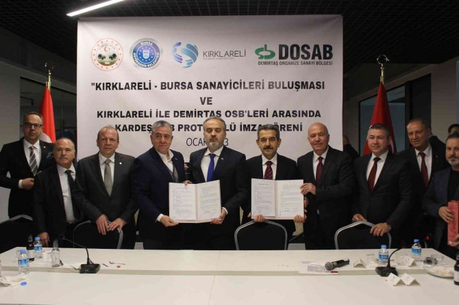 Kırklarelili Ve Bursalı Sanayiciler Buluştu