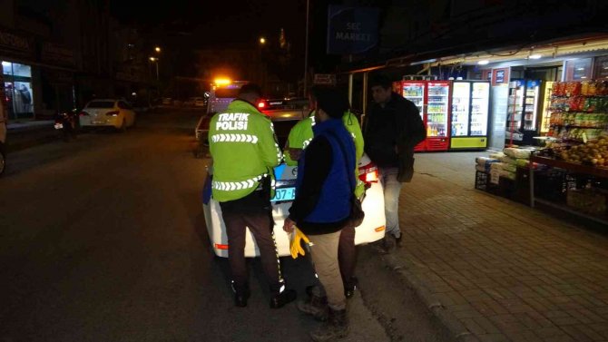 Kazadan Sonra Ulu Orta Tuvaletini Yapan Alkollü Sürücü Başına İş Aldı
