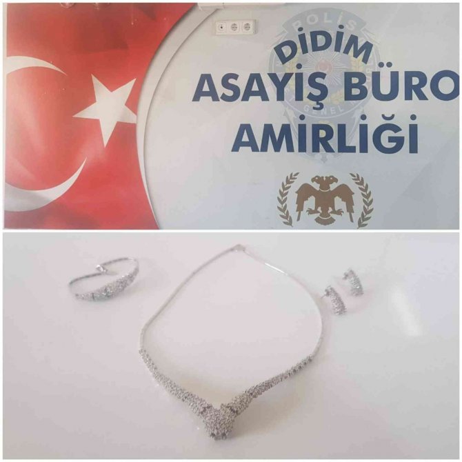 Villadan Çaldıkları Altınlar İle Yakalandılar