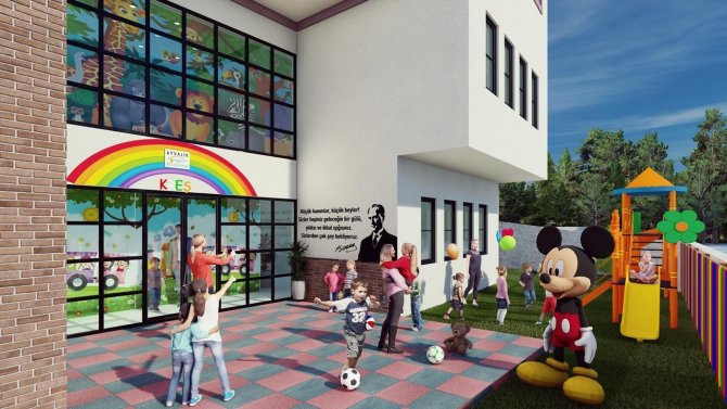 Ayvalık Tam Donanımlı Bir Kreş Ve Konukevi’ne Kavuşuyor