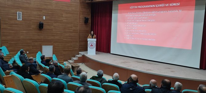 Çan’da Muhtarlara Eğitim