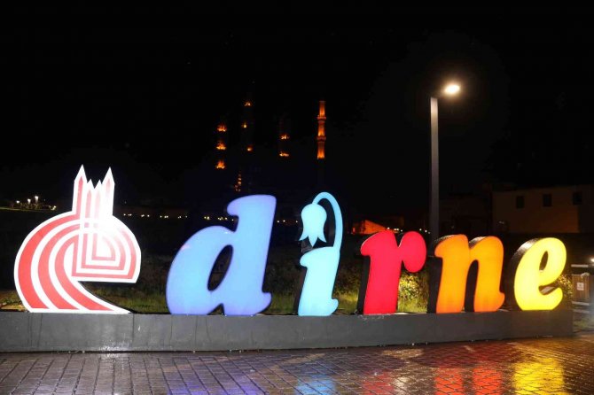 Edirne’de Regaip Kandili Coşkusu