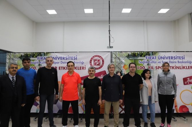 Fü’de Personel Arası Masa Tenisi Turnuvası Sona Erdi