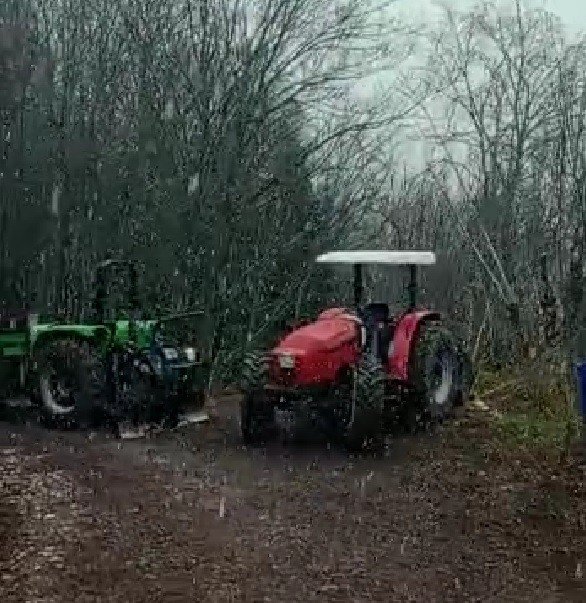 Karabük’te Yüksek Kesimlerde Kar Yağışı Başladı