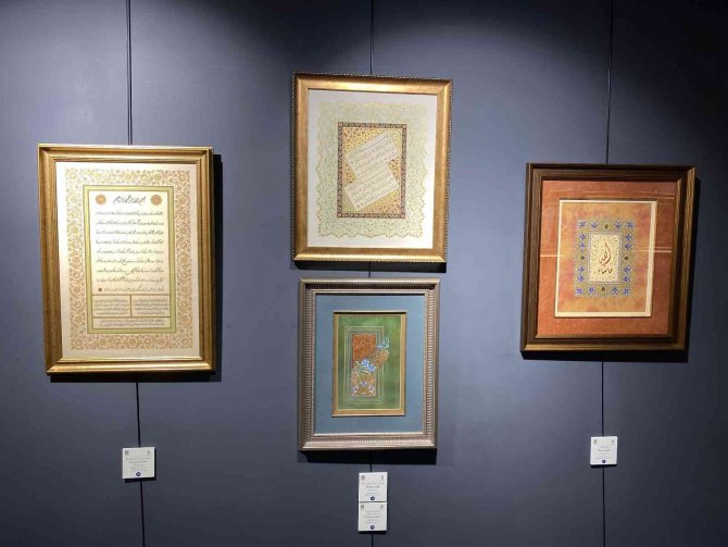 “Yolda” İsimli Tezhip Sergisi Üsküdar’da Sanatseverlerle Buluştu