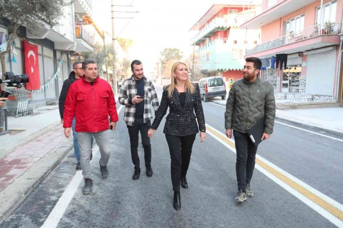 Sevindik’teki Yol Ve Kaldırım Çalışmalarında Sona Gelindi