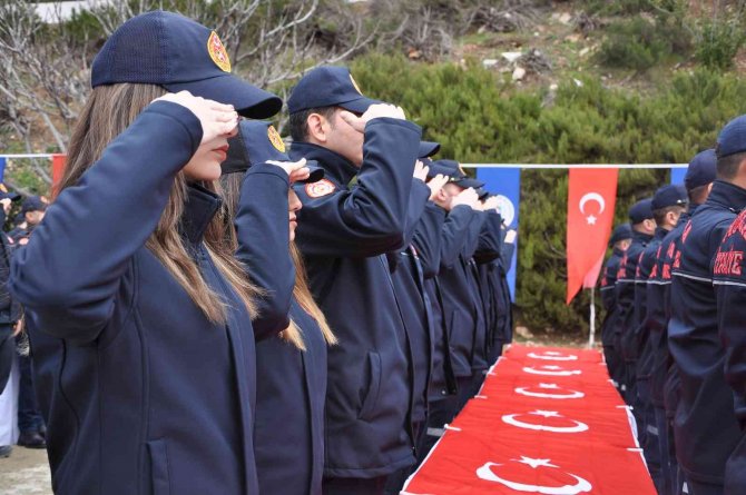 Muğla Büyükşehir Belediyesi İtfaiye Erleri Yemin Etti