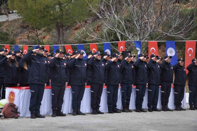 Muğla Büyükşehir Belediyesi İtfaiye Erleri Yemin Etti