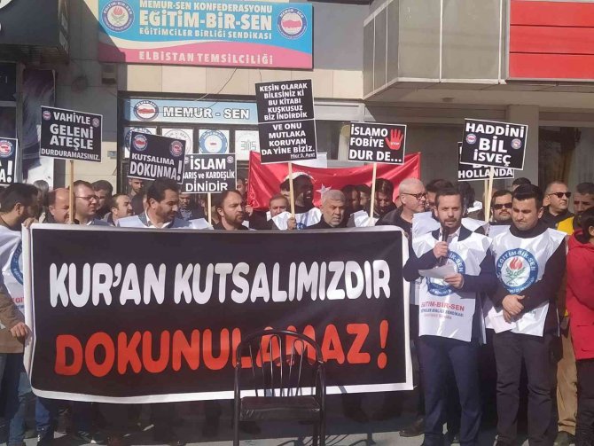 İ̇sveç’te Kur’an-ı Kerim Yakılmasına Tepkiler Sürüyor