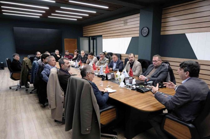 Başkan Saraç, Etgb’de Yer Alan Firmalarla Görüştü