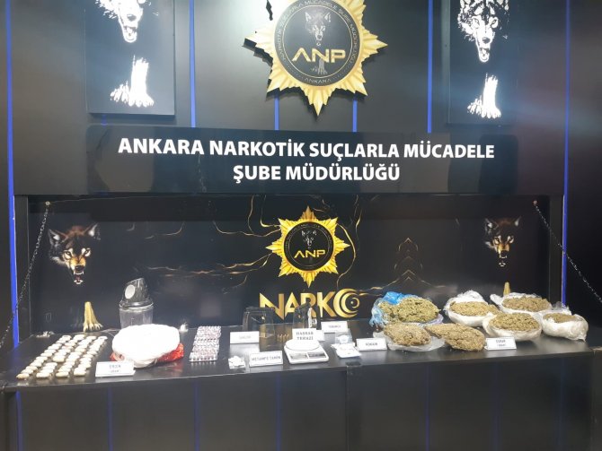 Başkentte Narkotik Operasyonu: 4 Buçuk Milyon Liralık Uyuşturucu Ele Geçirildi
