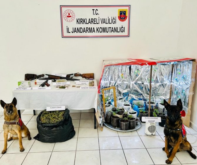Kırklareli’nde Uyuşturucu Operasyonunda 25 Şüpheliden 2’si Tutuklandı