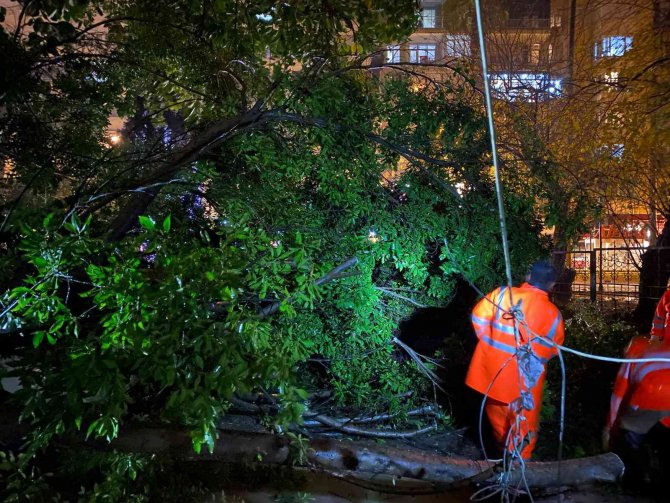 Büyükşehir, Fırtınada 136 Vakaya Müdahale Etti