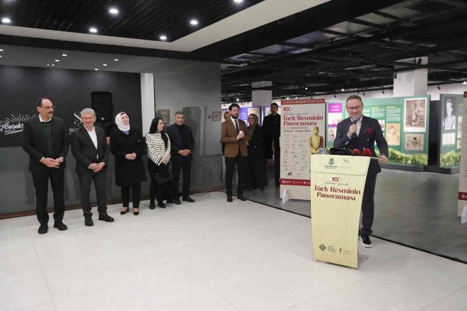 Başakşehir’de ‘Türk Resminin Panoraması Sergisi’ Düzenlendi