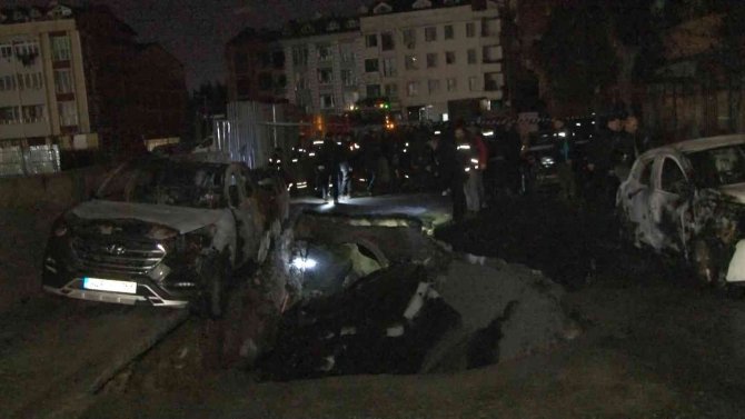 Başkan Arısoy Doğalgaz Patlamasının Yaşandığı Noktada İnceleme Yaptı