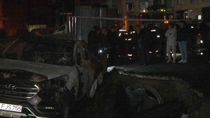 Başkan Arısoy Doğalgaz Patlamasının Yaşandığı Noktada İnceleme Yaptı