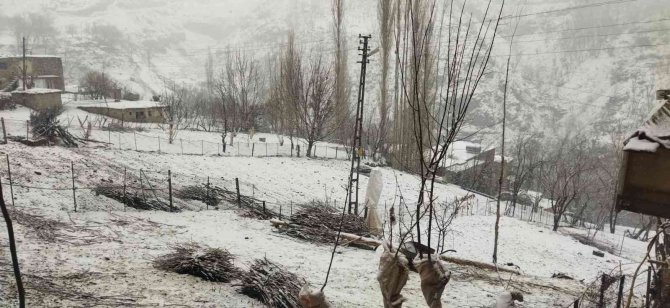 Batman’da Hasretle Beklenen Kar Köyleri Beyaza Bürüdü