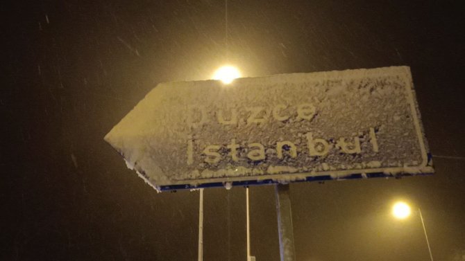 Bolu Dağı Beyaza Büründü