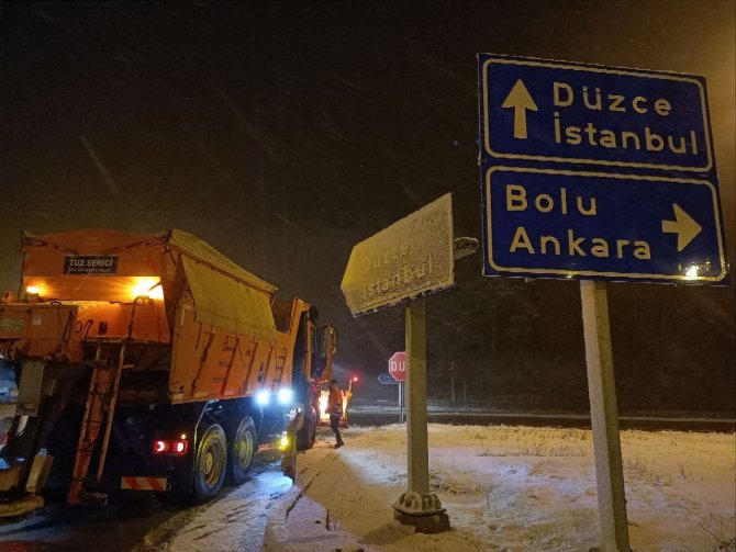 Bolu Dağı Beyaza Büründü