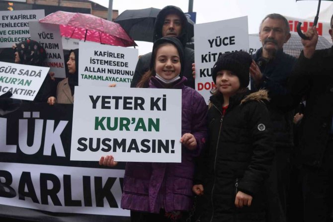 İ̇sveç Ve Hollanda’daki Kur’an-ı Kerim Saldırılarına Bursa’dan Tepki