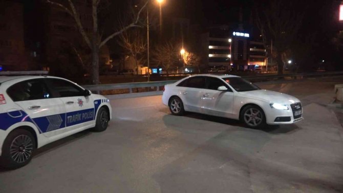 (Özel ) Uygulama Noktasından Kaçan Sürücü Cezadan Kaçamadı