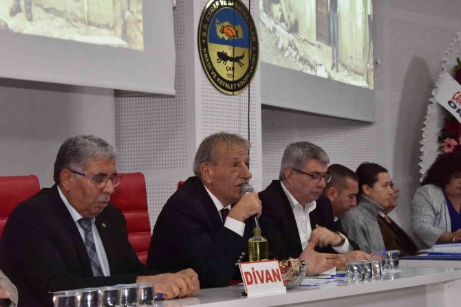 Çan Esnaf Kredi Ve Kefalet Kooperatifi Genel Kurulu’nda Tekne Güven Tazeledi