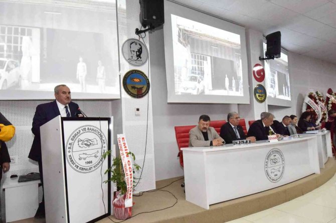 Çan Esnaf Kredi Ve Kefalet Kooperatifi Genel Kurulu’nda Tekne Güven Tazeledi