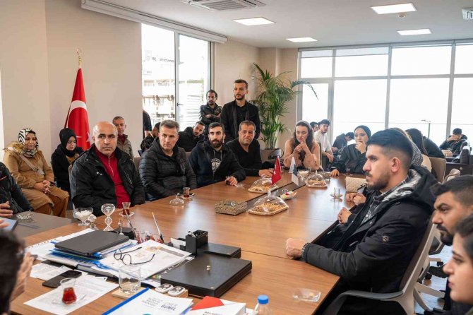 Chp Batman Saha Çözüm Ekibi Başkan Günel İle Görüştü