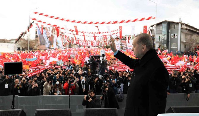 Cumhurbaşkanı Erdoğan, "1 Yıldır Aday Çıkaramayanlar, Kendi Sünepeliklerini Örtmeye Çalışıyor"