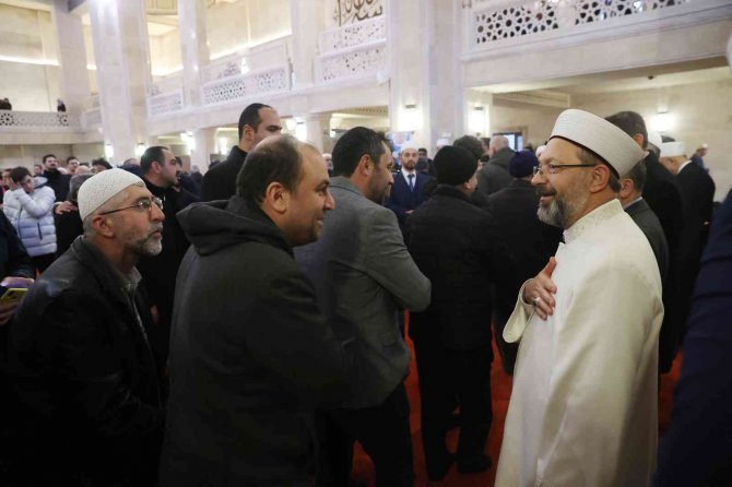 Diyanet İ̇şleri Başkanı Erbaş: “İ̇badetlerin Hepsi İyi İnsan Olmamız İçin Vasıtadır”