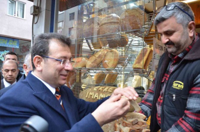 Ekrem İ̇mamoğlu’ndan Esnafa: "Ekmek Gibi Yesinler Ekrem’i Diyorsunuz Yani"