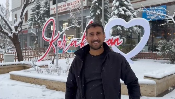 Elazığ’ın İlçelerinde Kar Yağışı Etkili Oldu