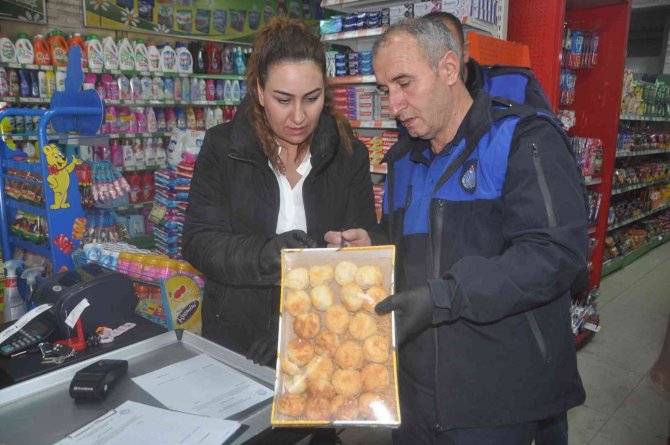 Yüksekova Belediyesi Zincir Marketleri Denetledi