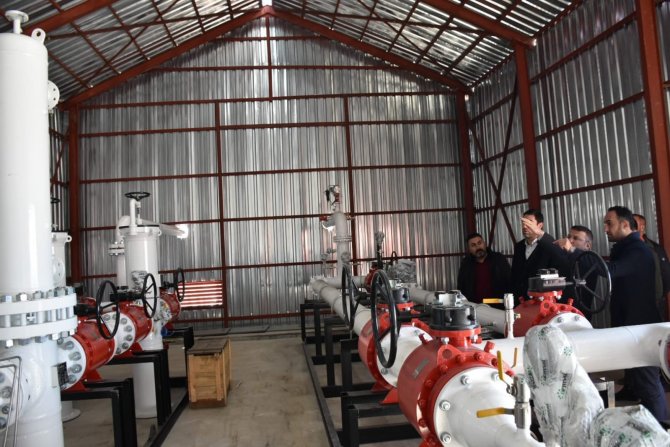 Kaymakam Çimşit, Devam Eden Doğalgaz Çalışmalarını Yerinde İnceledi