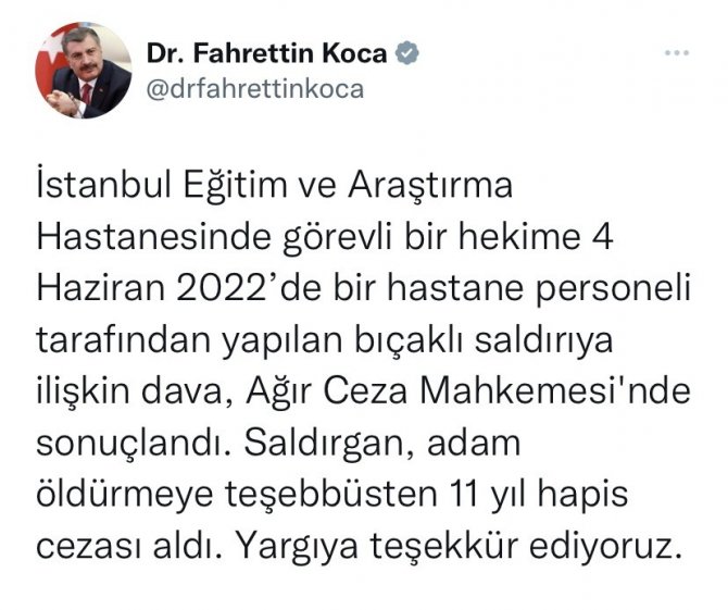 Saldırgan 11 Yıl Ceza Almıştı, Bıçaklı Saldırıya Uğrayan Doktor O Anları Anlattı