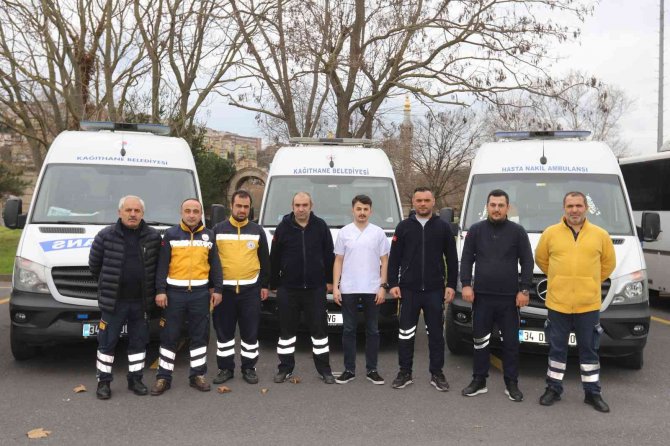 Kağıthane Belediyesi, Hasta Nakil Hizmeti Veriyor