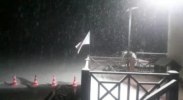 Keltepe Kayak Merkezi Beyaza Büründü