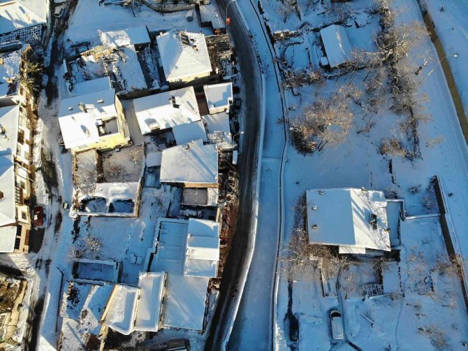 Geçen Yıl Kar Altındaki Tarihi Sille Bu Yıl Kara Hasret