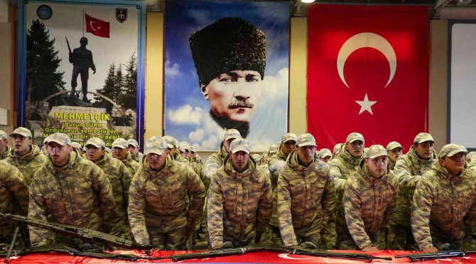 Kütahya’da 2022 4-c Tertip Erler Yemin Etti