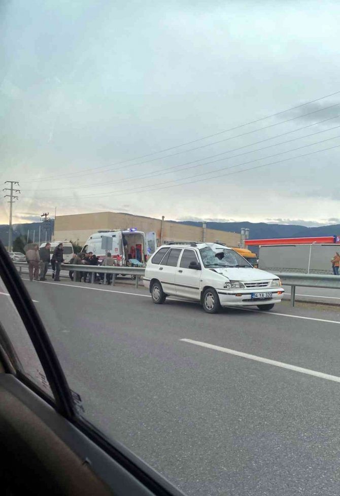 D-140’da Otomobilin Çarptığı 16 Yaşındaki Çocuk Ağır Yaralandı